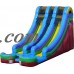 Pogo 18' Retro Commercial Inflatable Water Slide with Blower Kids Bouncy Jumper   